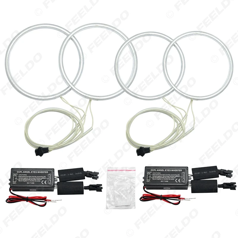 

FEELDO 1Set For Toyota Corolla 01-04 DRL Car Styling Car CCFL Angel Eyes Light Halo Rings Kits Headlight #FD-4844