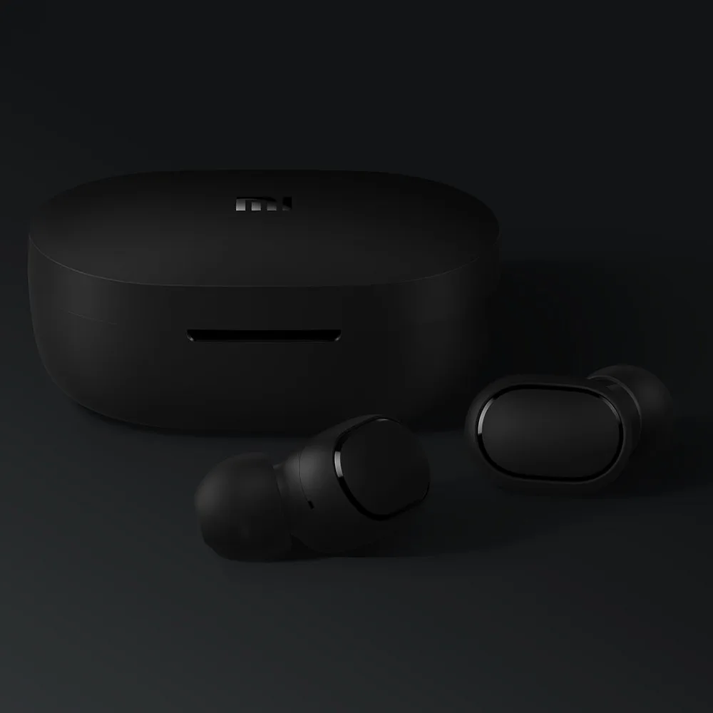 Xiaomi Redmi AirDots True Беспроводные Bluetooth 5,0 наушники DSP шумоподавление гарнитура с микрофоном наушники TWSEJ04LS