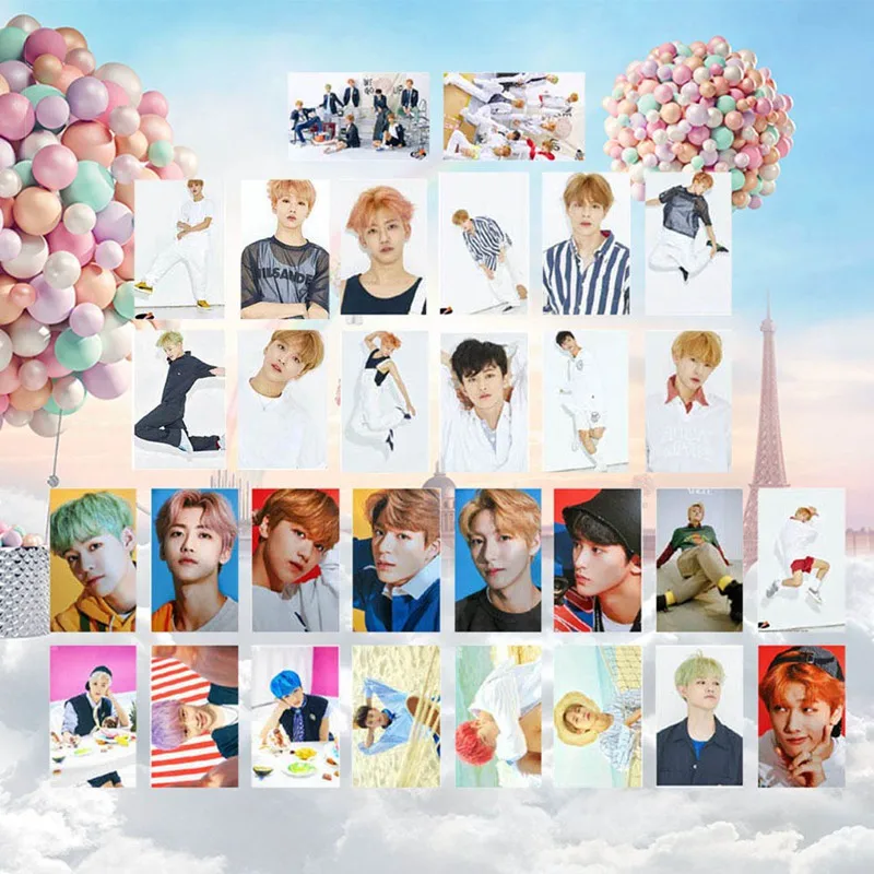 30 шт./компл. Poster NCT127 NCT сон ломо карты постер самодельные бумажные фото карты игрушек, для подарка, для фанатов