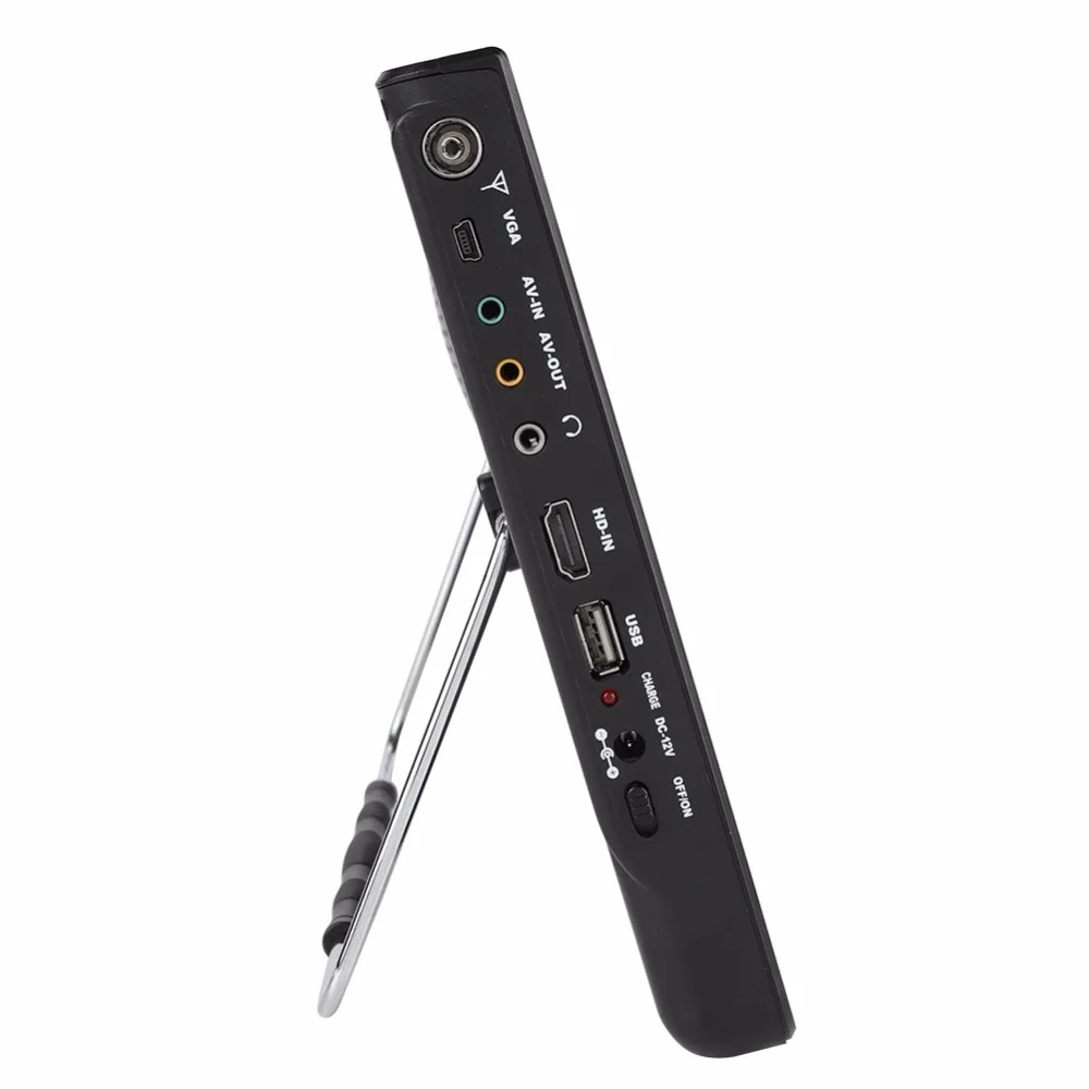 Автомобильный ТВ ЖК ТВ Leadstar 1080P Портативный мини 12-дюймовый 16:9 светодиодный ручной Dvb-T/цифровой ТВ телевизионной ТВ НЧ-динамик, Bluetooth цифровой