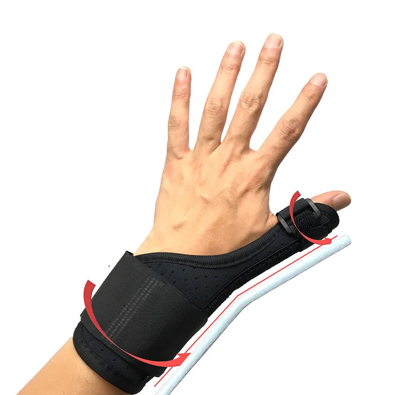 Tenosynovitis Bracers медицинская поддержка запястья взрослых унисекс регулируемое растяжение связок большого пальца шина