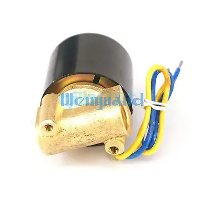 2W-025-08 N/C 1/" BSP 12VAC 24VAC/DC 110VAC 220VAC 2 ходовой газовый водяной пневматический электрический Соленоидный клапан масло