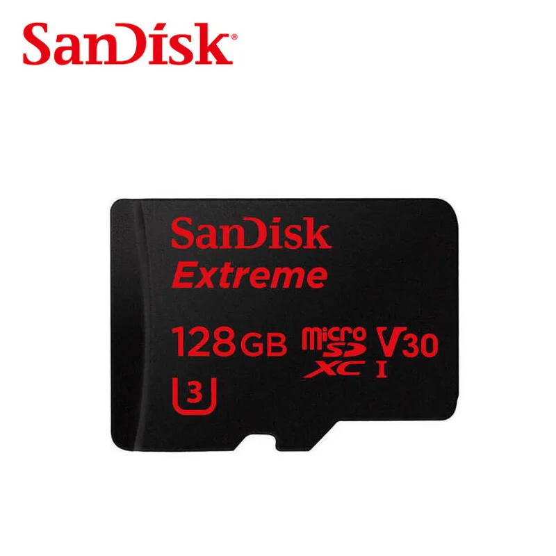 Карты памяти 64 ГБ SanDisk Extreme Pro microSDHC/microSDXC новое обновление TF карты 100 МБ/с. 32 128 Class10 U3