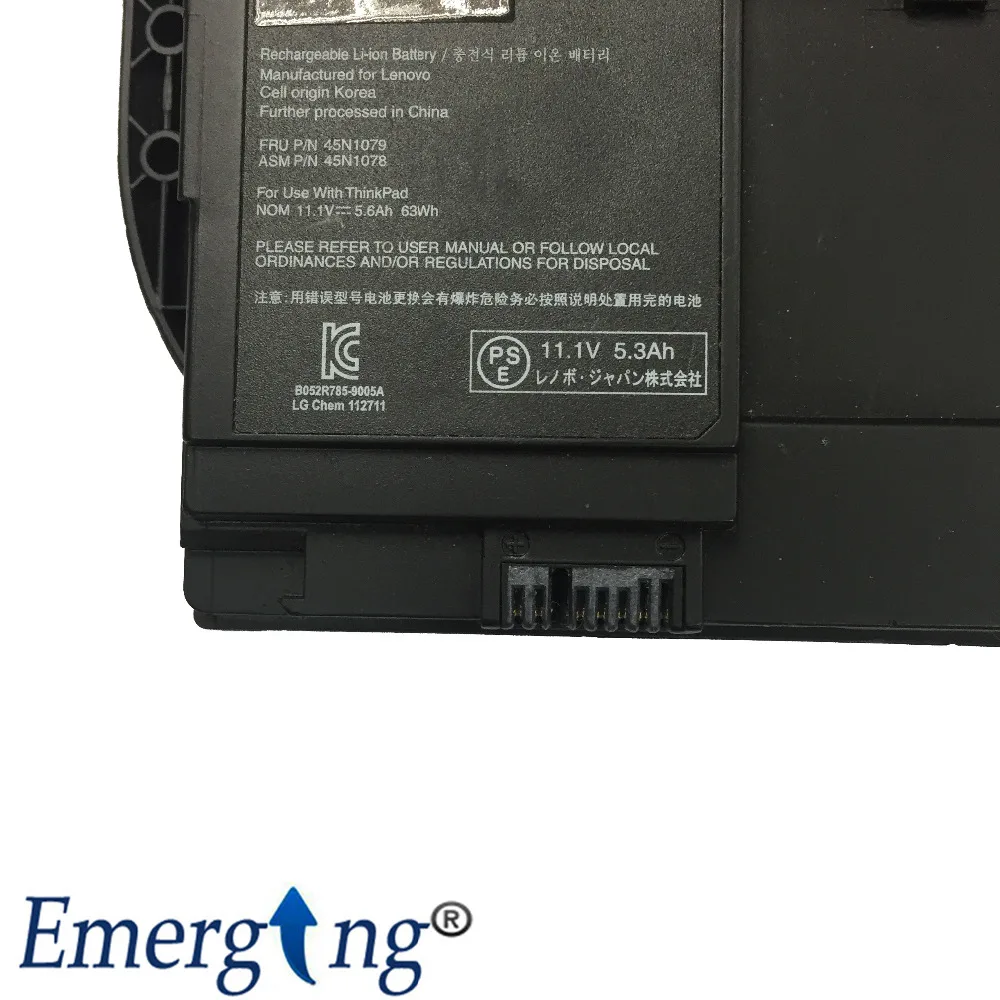 Новый оригинальный аккумулятор для ноутбука lenovo X230T X220T 42T4881 0A36285 67 11 1 В 63 Вт/ч