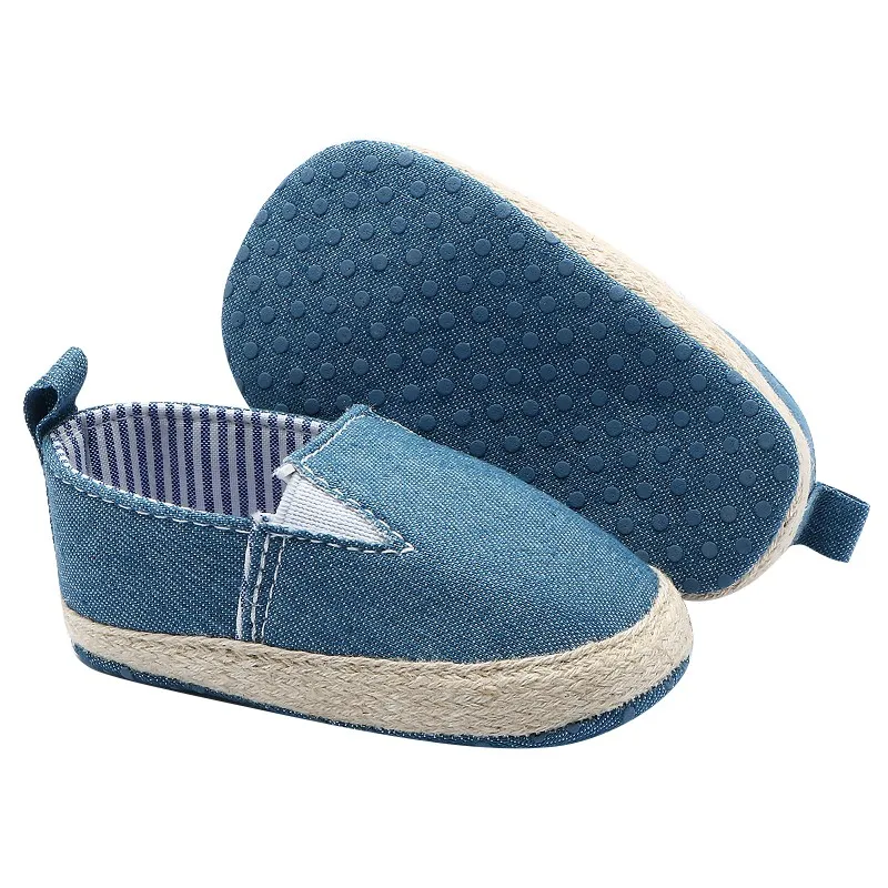 

Fashion Canvas Baby Boy Shoes Anti-Slip Star Printed Soft Bottom Cotton Sneakers Boy First Walkers for 0-12 Month