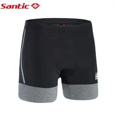 Santic женские велосипедные мягкие шорты Coolmax 4D Pad ударопрочная текстура Луны SANTIC R