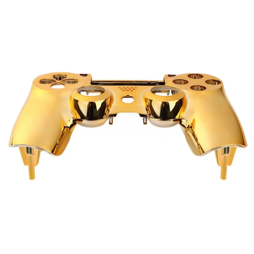 4 Color Plating Front Housing Shell Case Cover For PS4 DualShock Controller Cool Appearance Comfortable Feeling Easily Replace |