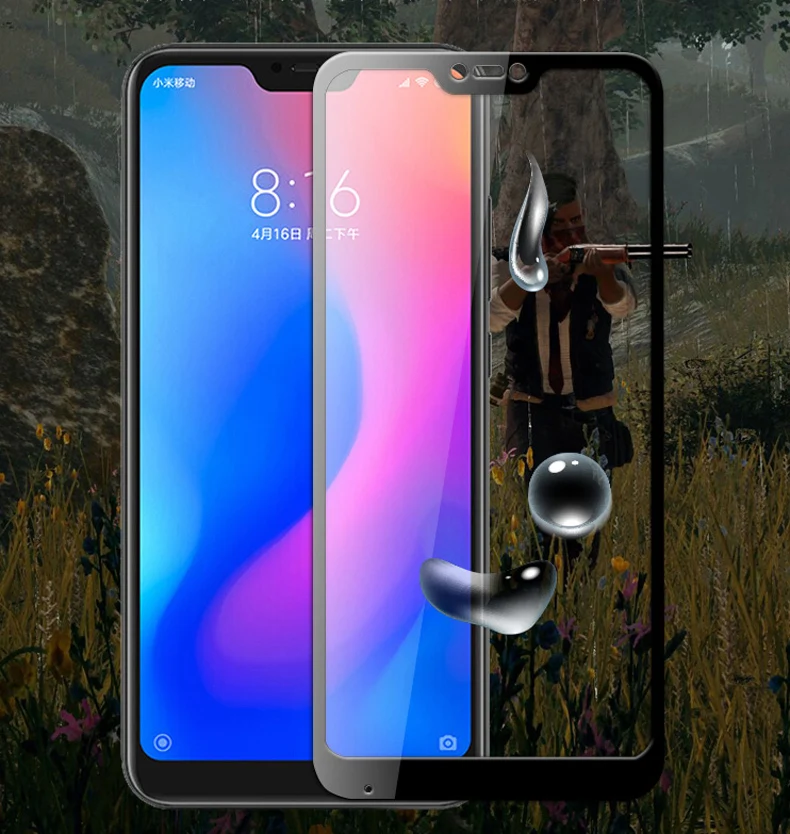 Для Xiaomi mi a2 lite плёнка из закалённого стекла MOFI mi A2 защитная плёнка полностью покрывающая экран для Xiaomi mi A2 прозрачный 2.5D пленка из закаленного стекла