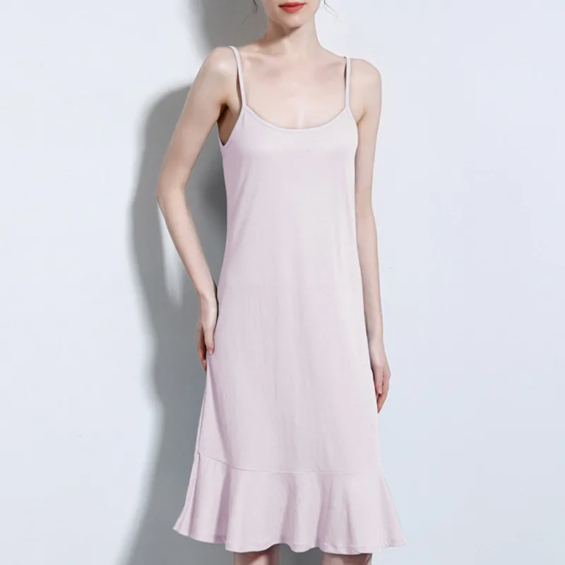 Женское плиссированное платье YELITE повседневное пляжное на тонких бретельках в