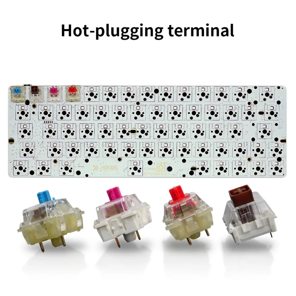 60% ультра компактная Механическая игровая клавиатура PC/Mac/Linux Программируемый