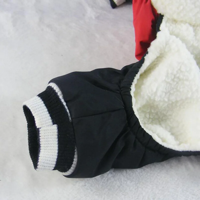 Dog Dot Jumpsuit Pet Dogs Four-leg Clothes Autumn Winter Cat Hooded Costume Husky Labrador Clothing S M L XL XXL DOGGYZSTYLE | Дом и сад