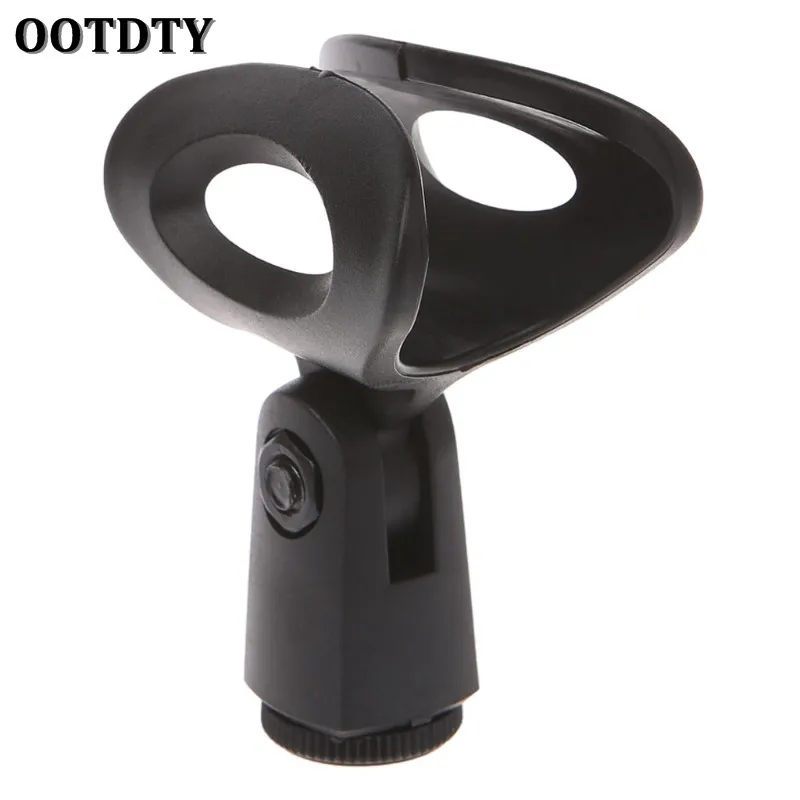 Гибкая подставка для микрофона OOTDTY аксессуар черный пластиковый зажим-держатель