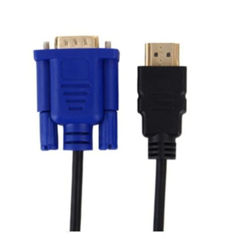 1 шт. 1/10 м HDMI кабель в VGA 1080P HD с аудио адаптером Кабель оптический Прямая