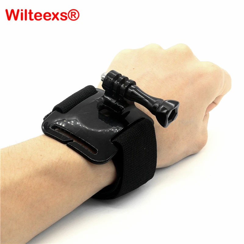 WILTEEXS повязка на голову нагрудный ремень наручный для hero 5 4 3 xiaomi 4k SJ4000 аксессуары