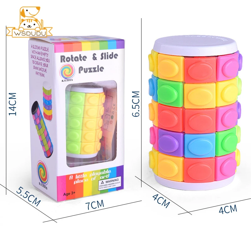 Детская головоломка красочная Новинка 3D игра слайд Волшебная декомпрессия