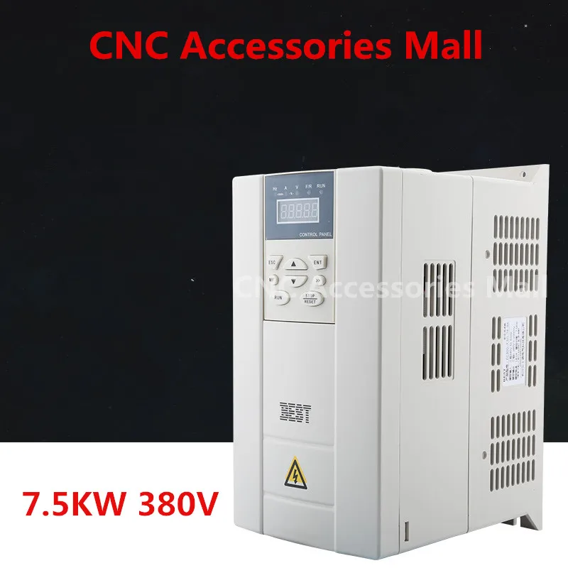 

7.5kw frequency inverter 380v 0-1000hz 18A Engraving machine inverter for spindle motor