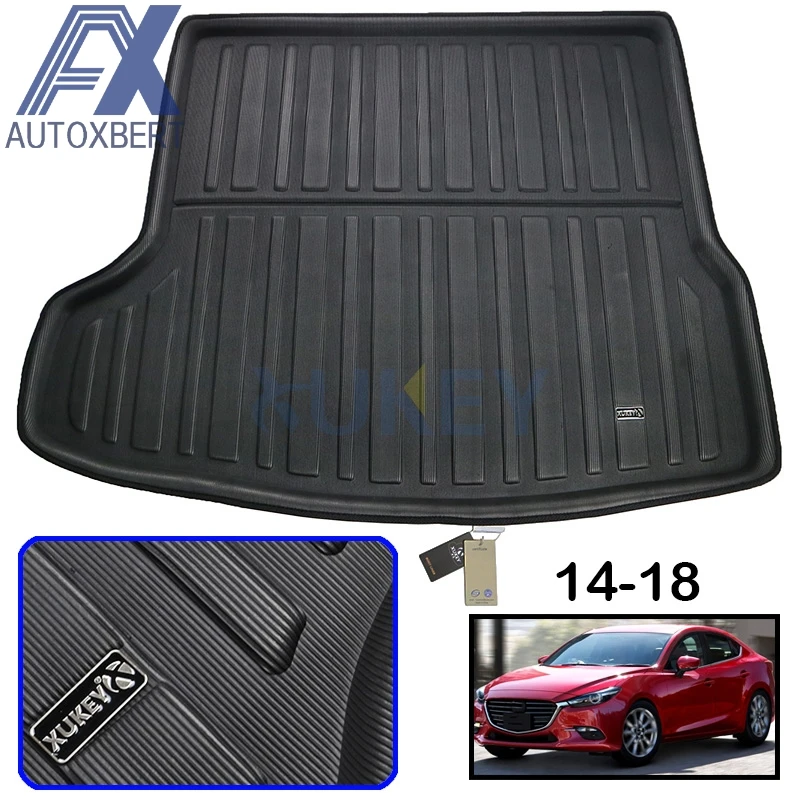 

Коврик для багажника Mazda 3 M3 Mazda3 4Dr Sedan 2014 2015 2016 2017 2018