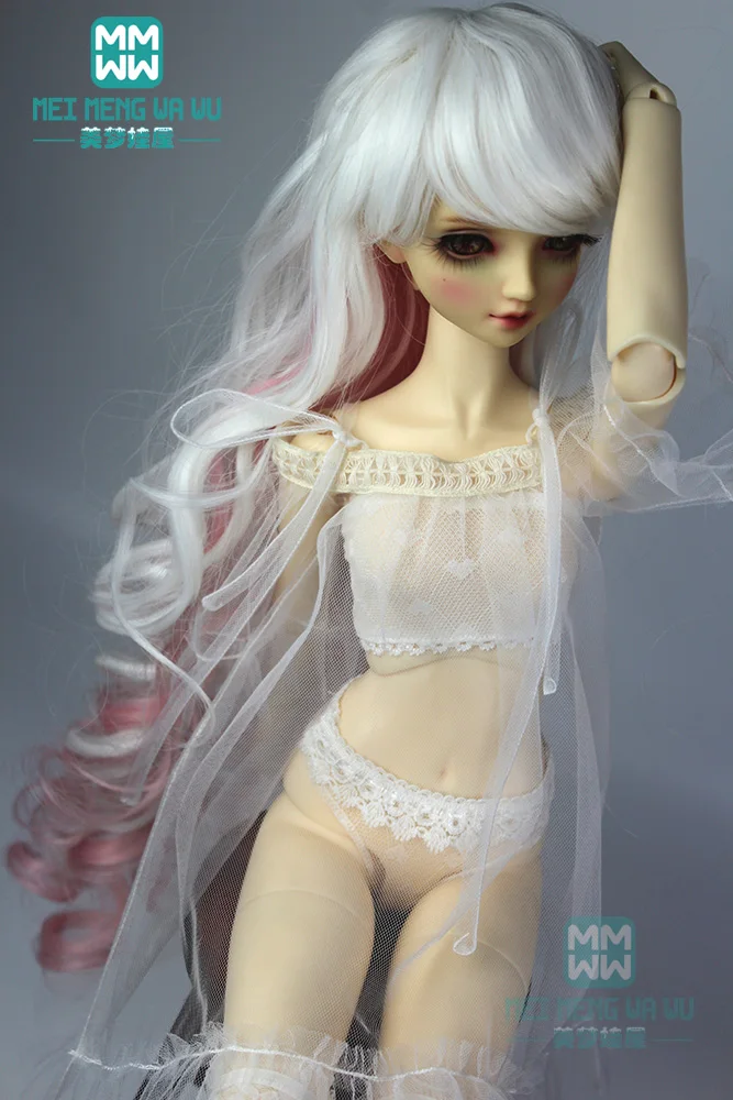 Аксессуары для кукол нижнее белье 1/3 1/4 1/6 BJD/SD DD волнистые натуральные кудри |