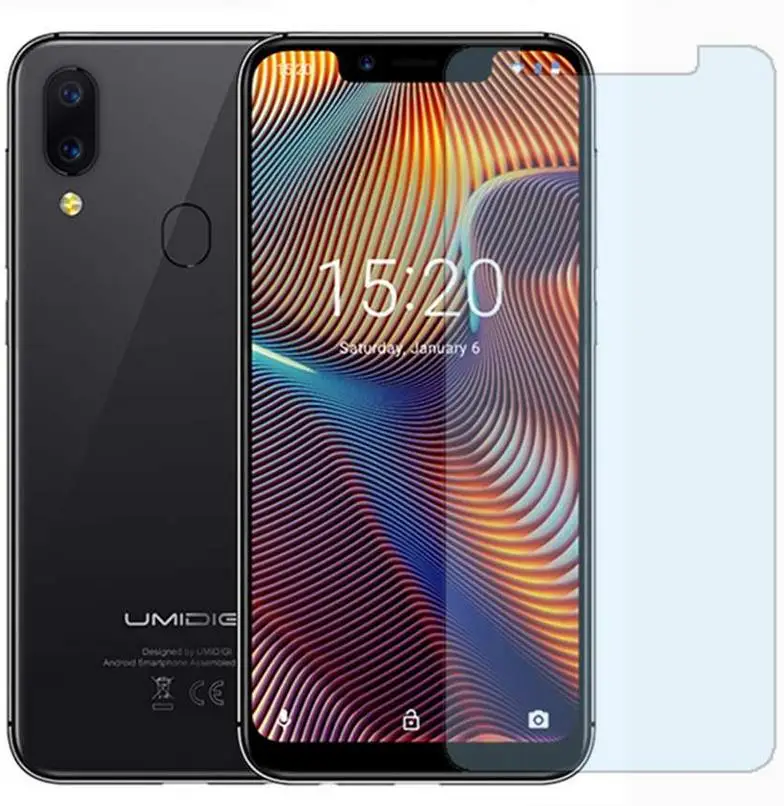 2 шт. закаленное стекло для umidigi a3 pro защита экрана 9H твердая 2.5D Взрывозащищенная