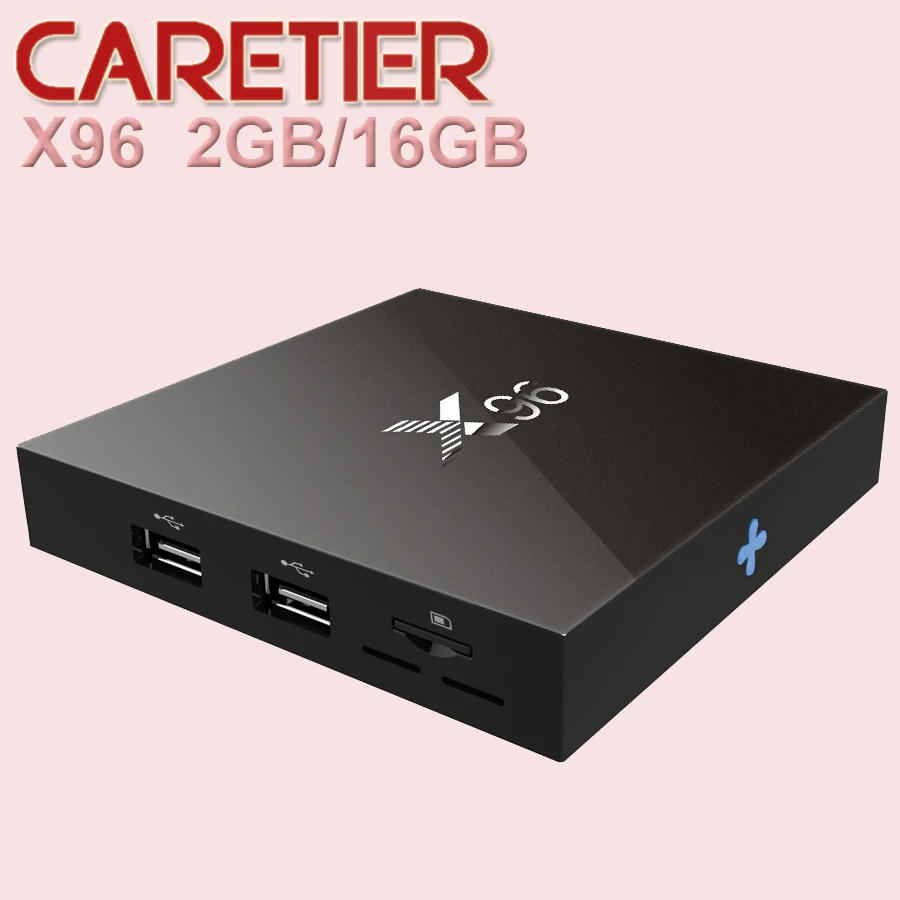 ТВ-приставка X96 Amlogic S905X на Android 6 0 четыре ядра 2 ГБ/16 ГБ 1 ГБ/8 4 ГГц Wi-Fi Bluetooth умный