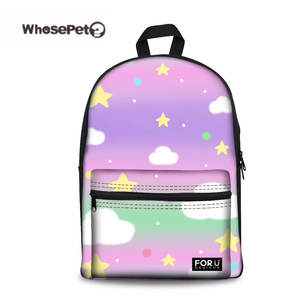WHOSEPET Tumblr с принтом мороженого женский Школьный Рюкзак Kawaii женская сумка на плечо