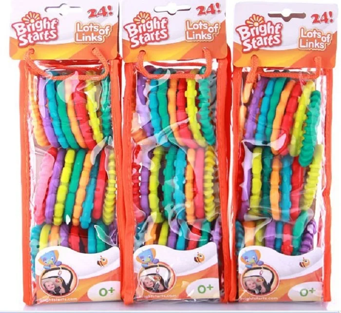 24pcs Baby Teether Toy Tooth Chewing Colorful Toddler Soothing Toys | Мать и ребенок