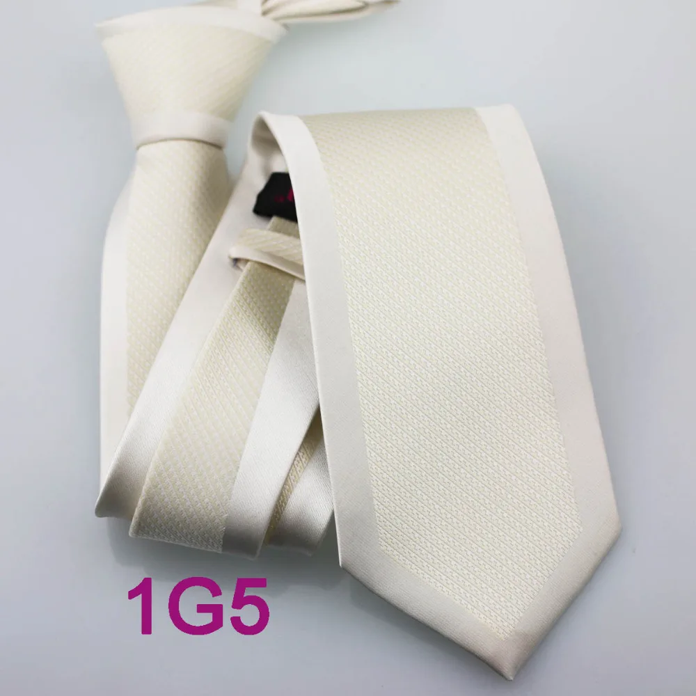 Мужской галстук Coachella из микрофибры с полосками цвета слоновой кости|neck tie|mens