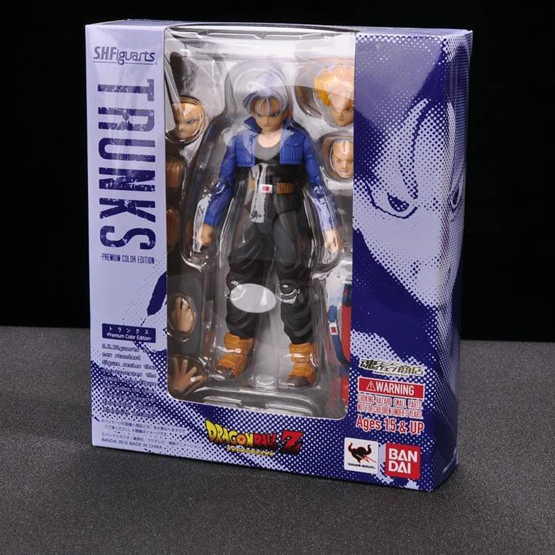 BANDAI Tamashii Nations Original Dragon Ball Trucks bule hair Z S.H.Figuarts Action Figure | Игрушки и хобби