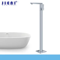 JIENI Bathroom tub shower set products bath mixer banheira floor bathtub shower faucet Floor Stand Faucets