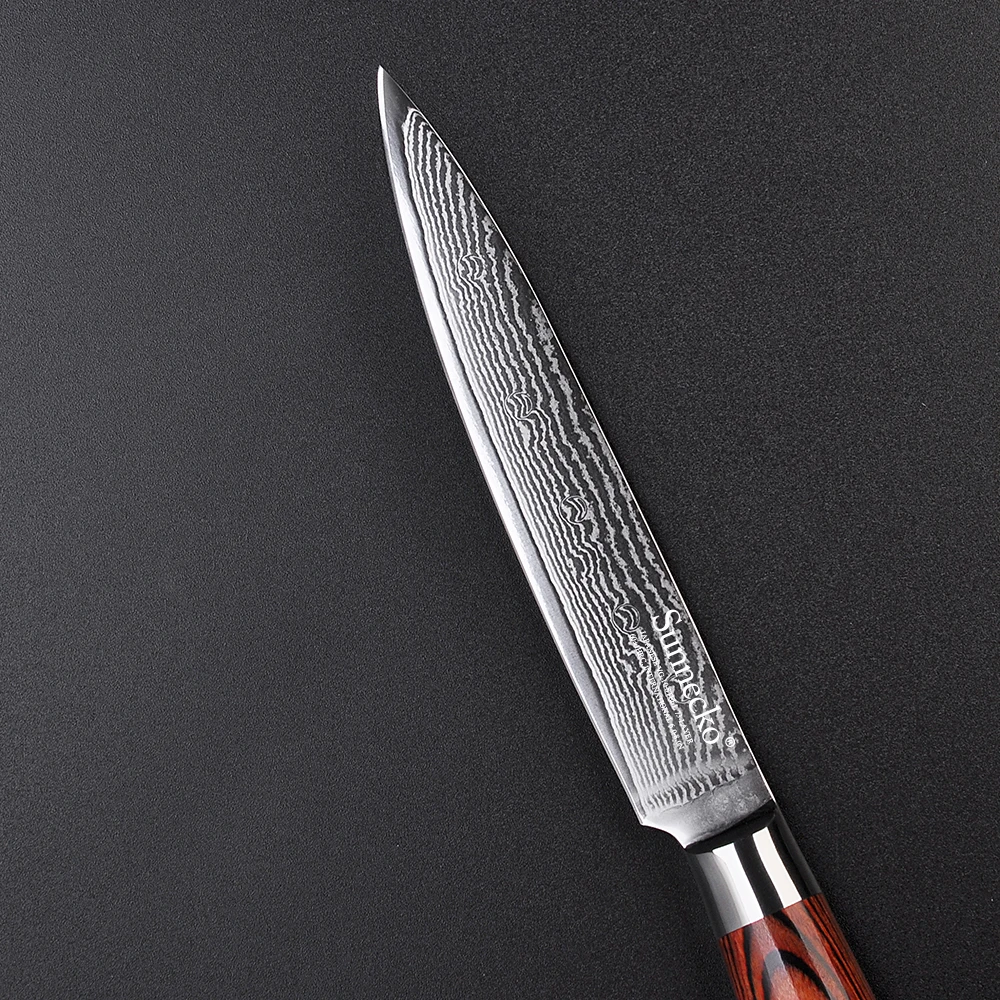SUNNECKO многоцелевой 5 ''дамасский универсальный нож Сталь японский VG10 острое