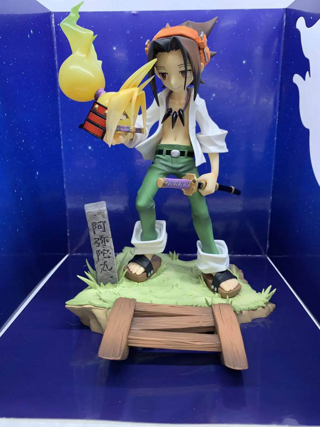 Шаман Кинг Yoh Asakura AMIDAMARU Artfx + 18 см модель фигурки|Игровые фигурки и трансформеры| |