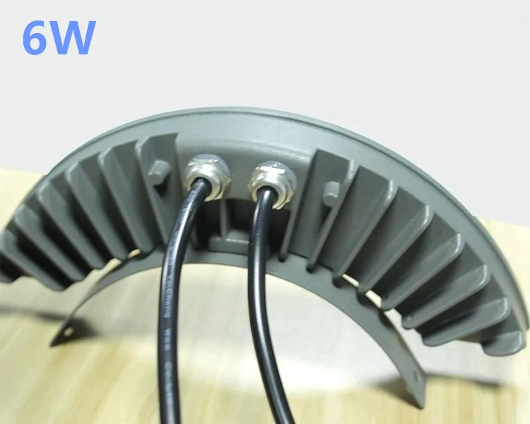 DC12V 24 V Светодиодный прожектор лунный свет 3 Вт/6 Вт монохромный облучения в форме gazebo плитка для легкий наружный светильник водонепроницаемый IP66