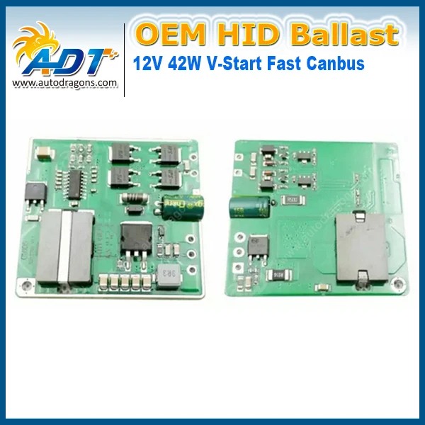OEM Ксеноновые HID фары Инвертор Управления Балластом Спусковой Устройство 42W Для Ford Focus 2011 Dodge Ram 2008/2009/2010/2015 на.