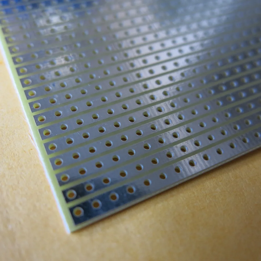 5 шт./лот FR 4 Glass 8x8 см односторонняя 80x80 мм прототип полосатая доска Veroboard vero луженая