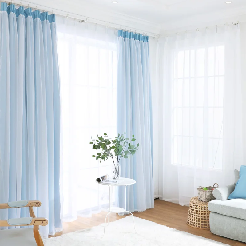 2018 горячая Распродажа настоящая пасторальная окрашенная пряжа занавески окна