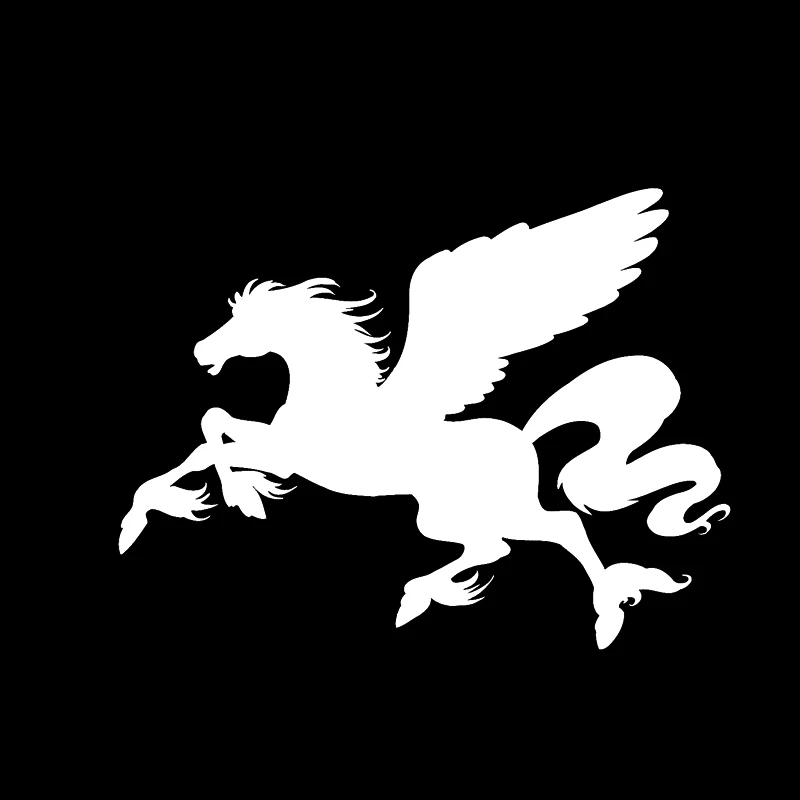 TGS 14 9*11 2 см Летающая тайна Фея Oem лошадь Ангел покрывает тело силуэт автомобиля