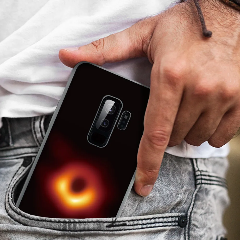 CASEIER Black Hole Pattern Case For Samsung Galaxy A8 A6 A5 A7 2018 Note 9 Phone S10 S10E S8 S9 Plus S7 Cover | Мобильные телефоны