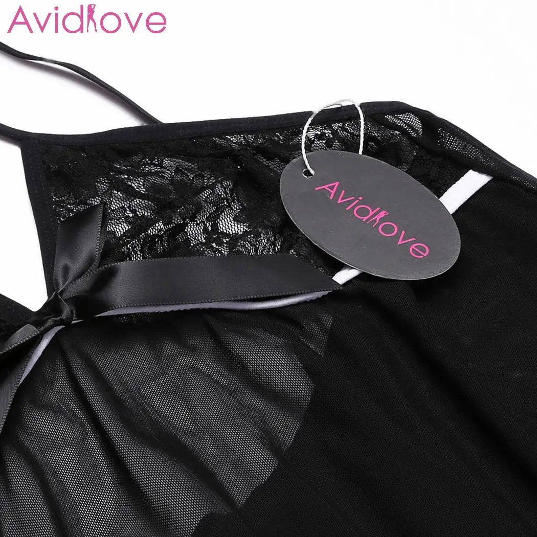 Avidlove женское сексуальное нижнее белье большого размера эротические костюмы Babydoll
