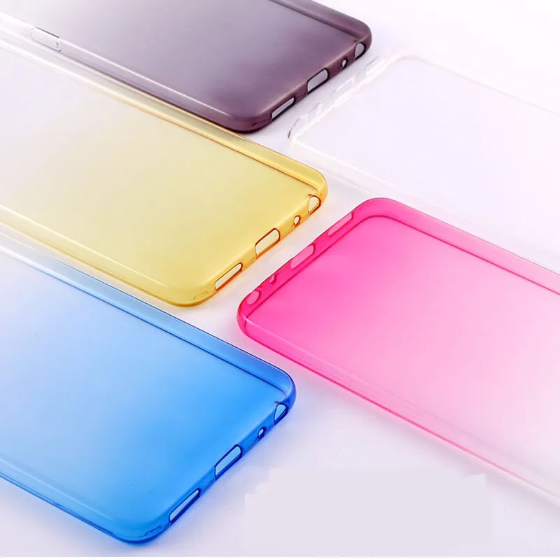 Градиент ТПУ чехол для Meizu Mx5 Mx6 U10 U20 Pro мягкий телефона Ультратонкий прозрачный