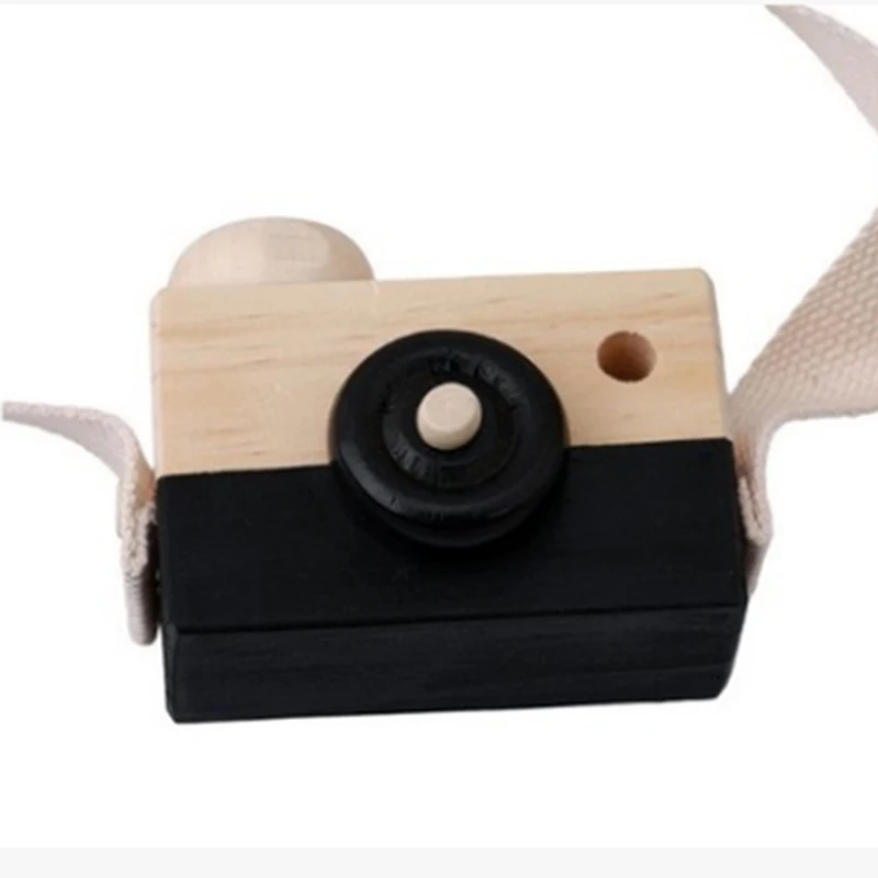 Tronzo 1Pcs Cute Mini Wooden Cameras Toy Safe Natural Educational For Baby/Kids Christmas/Birthday Gift Dropship | Игрушки и хобби