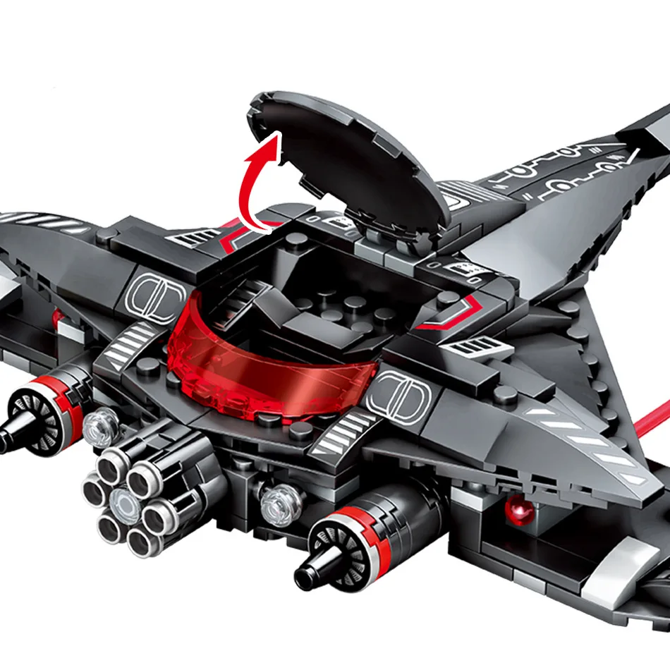 232 шт. детские строительные блоки игрушка Совместимость с legoingly marvel черные