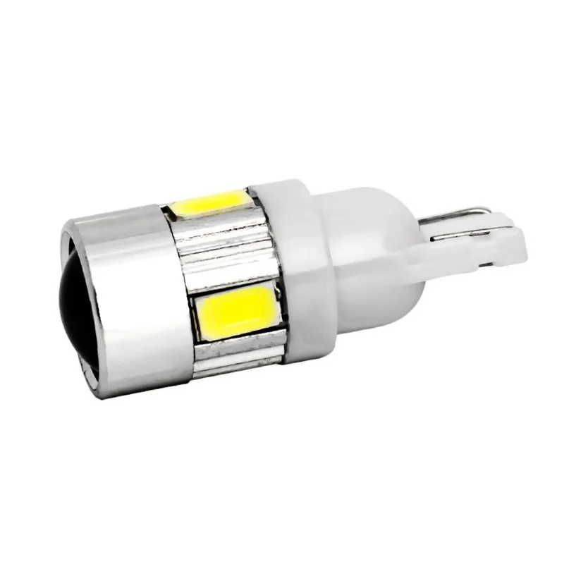 1 шт. T10 светодиодный Стоянкы Автомобилей Автомобиля светильник 6 SMD 5630 5730