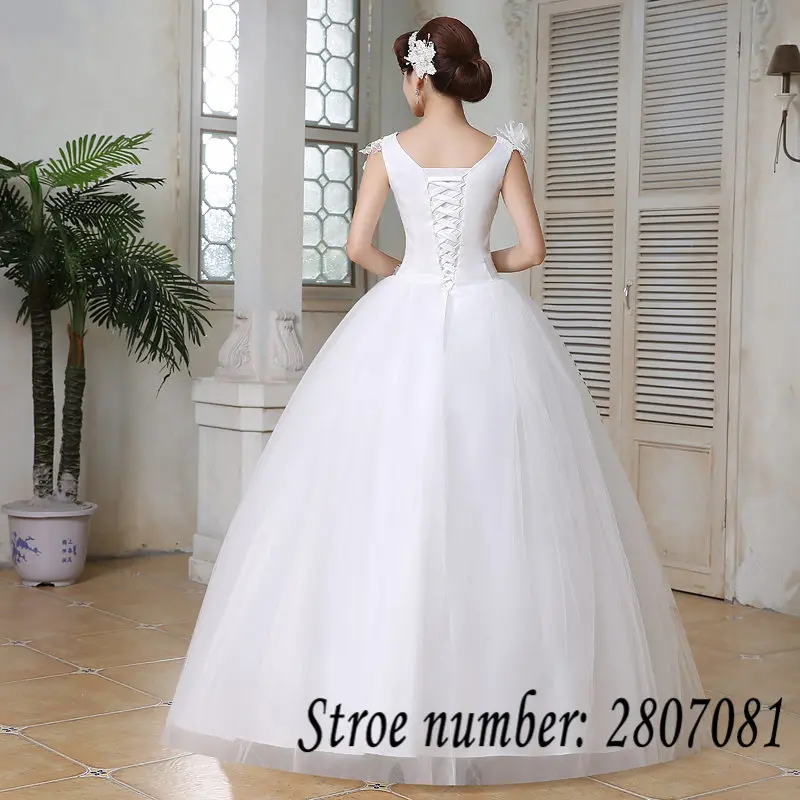 Бесплатная доставка свадебное платье из тюля с v образным вырезом без рукавов