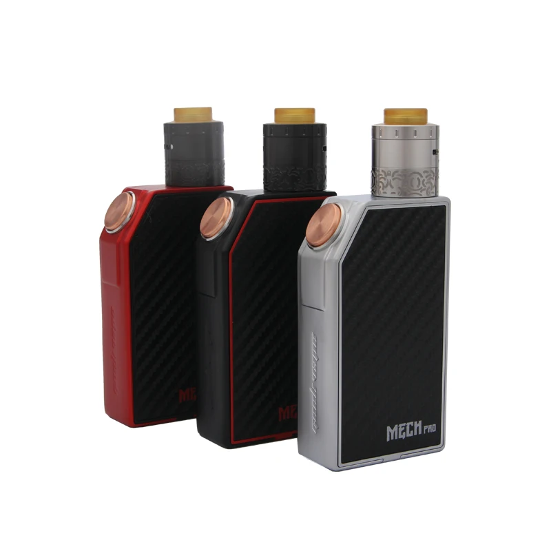 Оригинальные электронные сигареты Geekvape Mech Pro комплект с 3 мл Медуза rdta tank и Box mod Vape