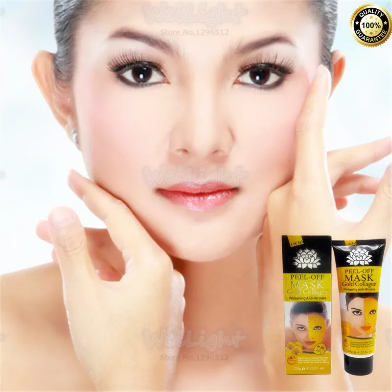 

24K gold Collagen Anti allergy Facial Mask for all skin type face care anti aging anti wrinkle whitening brightening hydrating