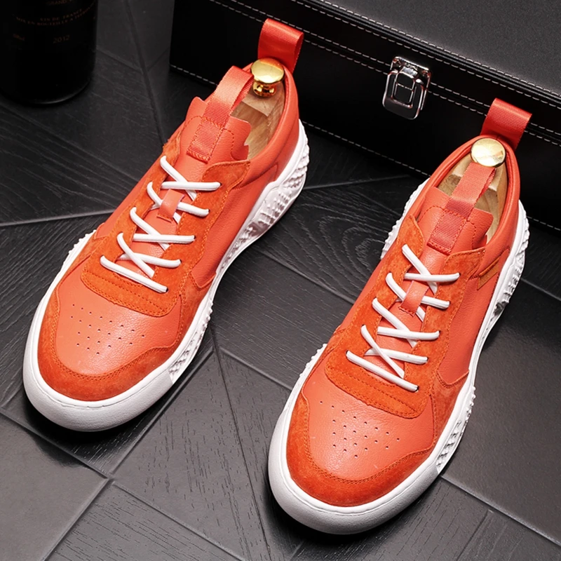 CuddlyIIPanda Men's Board Shoes New Arrival Youth Loafers Fashion Flat Casual Male Comfortable Sneakers | Обувь
