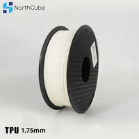 3d printing filament tpu flexible filament tpu flex plastic for 3d printer 1 75mm 0 8kg 3d printing materials white
