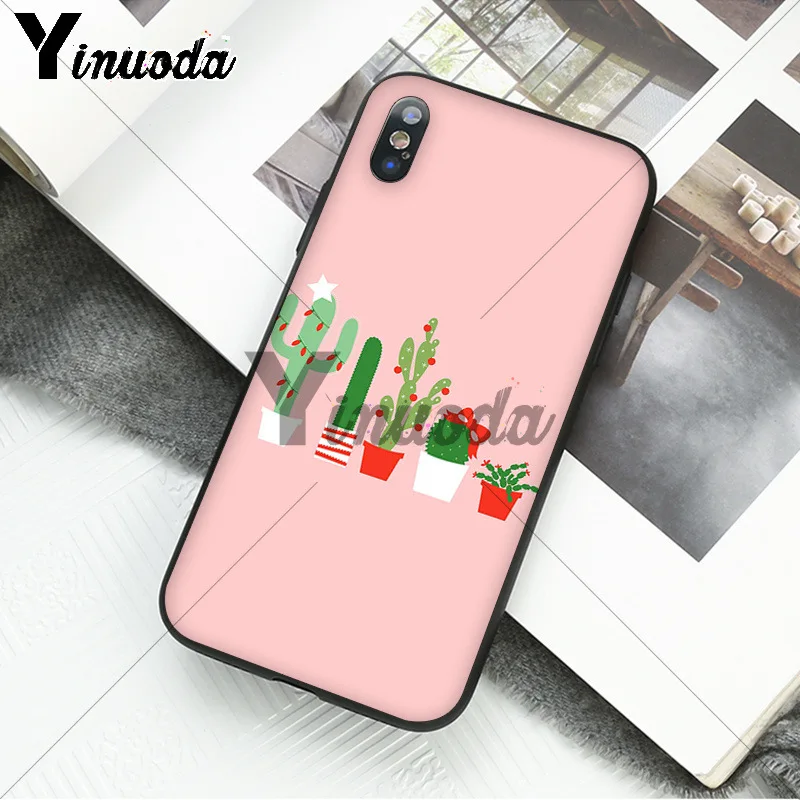 11pro MAX удивительный кактус Мягкий Силиконовый ТПУ чехол для телефона iPhone X XS 6 6S 7