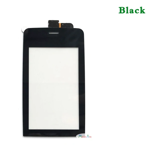 black No Tool Высокое качество 3," для Nokia Asha 308 N308 309 310 3080 3090 сенсорный экран дигитайзер сенсор внешнее стекло объектив панель Черный - Цвет: black No Tool