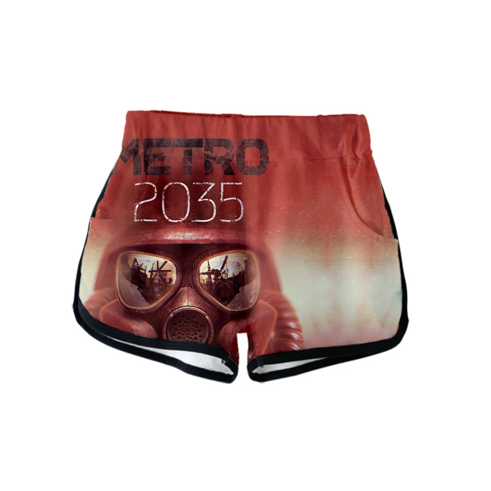 

Metro Exodus 3D Printed Shorts for Women Fashion Streetwear Shorts 2019 Hot Sale Girls Casual Wear Suitable for Summer